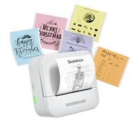 Notebuddy - Mini impresora térmica portátil para garabatos, impresora térmica sin tinta, impresora de fotos de bolsillo, Bluetooth, para asistencia de aprendizaje, suministros de álbumes de recortes,