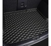 NoteDi Coche Cuero Alfombrillas Maletero para Au-di A1 2016-2023, Antideslizante Protectora para Maletero Estera,Coche de Maletero de Alfombra Estera,Black Beige