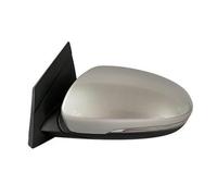 NOTEDI Coche Retrovisor Exterior para Hyundai Tucson 2015-2019 Lente Incluida Montaje, Luz de Señal de Giro, Soporte de Cubierta de Marco Espejo Retrovisor Exterior, argento-10 Lines - Left