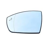 NOTEDI Cristal de Espejo Reemplazar Izquierdoy Derecho para Ford Kuga 2013 2014-2018 2019, Espejo Retrovisor Calefactado con Placa Trasera,left-1pcs