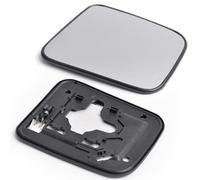 NoteDi Cristal de Espejo Reemplazar Izquierdoy Derecho para Nissan Pick-UP 1998-2005/Navara D22 97-15/PATROL Y61 97-13, Espejo Retrovisor Calefactado con Placa Trasera,right-1pcs