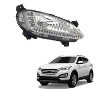 NoteDi Faros antiniebla Delanteros para Hyundai Santa Fe IX45 2013 2014 2015 2016 2017 Parachoques Delantero Luces de Advertencia Izquierda y Derecha,Right