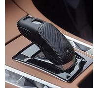 NOTEDI Funda de Cuero para Perilla de Palanca de Cambios de Coche para Peugeot 3008 5008 508L 2017-2020, Funda Protectora, Accesorios de Decoración Interior