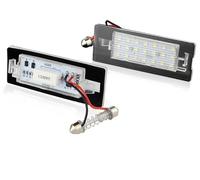 NoteDi Luces de matrícula del Coche,para Fiat Panda MK3 MK4 169 312 319 2003-2012, LED Licencia Plato número lámpara reemplazo.