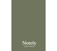 Notely Hardcover Notebook - Lined Journal 6x9, 175 Pages: Premium Matte Hard Cover | Perfect for Writing, Work, School & Daily Notes