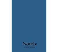 Notely Hardcover Notebook - Lined Journal 6x9, 175 Pages: Premium Matte Hard Cover | Perfect for Writing, Work, School & Daily Notes
