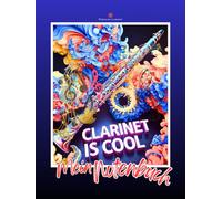 Notenheft DIN A4 für Klarinettist:innen | 120 Seiten mit 10 Notenzeilen pro Blatt | spannende Extrainfos |: Mit kompaktem Theorieteil & Infos für ... Hochwertig | mit Extras für Musiker & Schüler