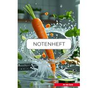 Notenheft für Lehrer - Design „Crazy Kitchen“ - DIN A4: 80 Seiten mit Schülerlisten, Notenspalten & Notizen - für Grundschule bis Sek II - übersichtlich & liebevoll gestaltet