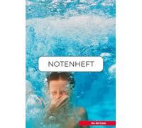 Notenheft für Lehrer - Design „Pool“ - DIN A4: 80 Seiten mit Schülerlisten, Notenspalten & Notizen - für Grundschule bis Sek II - übersichtlich & liebevoll gestaltet