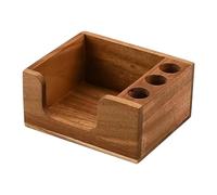 Notepad Dispenser - Sticky Note Holder | Wooden Desk Memo Pad | No Slip Desk Memo Pad Organizer For Home Bedrooms Den | Notepad Organizer Shelf Bookshelf Kid Boys Girls Children Teens Adult Women