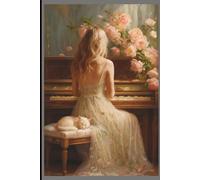 Notepad, size A5 ,80 pages: Romantic and feminine themed cover.