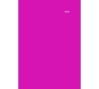 Notes: 17x25cm personal note taking book - 125 pages - Rigid cover - Minimal design - Compact - Distraction free writing experience