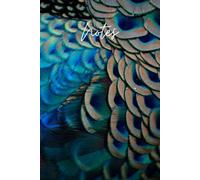 Notes: 200 lined pages in a beautiful peacock note book