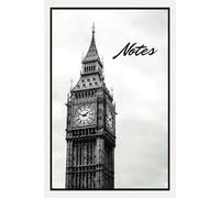 Notes: A London Themed College Ruled Notebook (Big Ben)