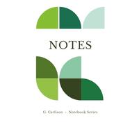 NOTES - Geometric Focus 9.0: Klassisches Notizbuch liniert mit klaren geometrischen Formen für strukturierte Gedanken, Notizen und ruhige Schreibmomente
