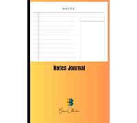 Notes Journal: Structured Note-Taking Notebook with Sections for Ideas and Key Points | 120 Pages