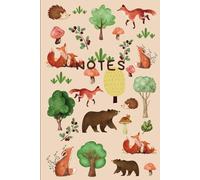 Notes: Lovely Notebook 6x9. 160 lined pages. Perfekt for Fox and Woodland lover, with cute Fox and Forest design
