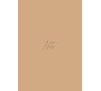 Notes: Notizbuch | A4 | Kariert | 120 Blatt - 240 Seiten | Softcover | 21 x 29,7 cm | Cover in Braun