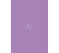 Notes: Notizbuch | A4 | Kariert | 120 Blatt - 240 Seiten | Softcover | 21 x 29,7 cm | Cover in Lila