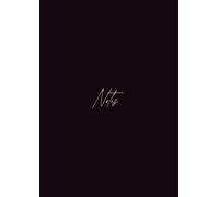 Notes: Notizbuch | A4 | Kariert | 120 Blatt - 240 Seiten | Softcover | 21 x 29,7 cm | Cover in Schwarz