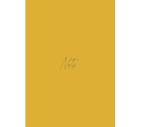 Notes: Notizbuch | A4 | Kariert | 120 Blatt - 240 Seiten | Softcover | 21 x 29,7 cm | Cover in Senfgelb