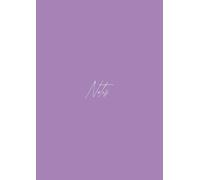 Notes: Notizbuch | A4 | Kariert | 62 Blatt - 124 Seiten | Softcover | 21 x 29,7 cm | Cover in Lila