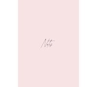 Notes: Notizbuch | A5 | Kariert | 120 Blatt - 240 Seiten | Softcover | 14,8 x 21 cm | Cover in Rosa