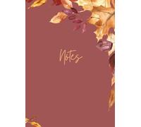 Notes: Notizbuch DIN A4 I herbstliches Design I gepunktet I dotted I punktkariert I mit Inhaltsverzeichnis I 109 Seiten I ideal für Beruf, Uni, Schule oder privat