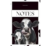 Notes / Notizbuch im niedlichen Kuh Design / Kuh-Notizbuch / Für alle, die Kühe lieben