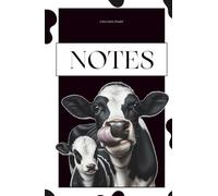 Notes / Notizbuch im niedlichen Kuh Design / Kuh-Notizbuch / Für alle, die Kühe lieben