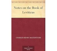 Notes on the Book of Leviticus