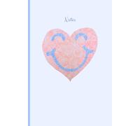 Notes: Professional Notebook for Office or Back to School - 6x9 in. 120 Lined Pages - Smiling Heart Original Art Design