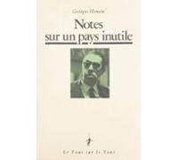 Notes Sur Un Pays Inutile (ebook)