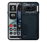 Nothing Phone (4a) - Triple Cámara 50MP, Ultra Zoom 70x, Smartphone Transparente, Batería Larga Duración, Carga Rápida 50W, AMOLED 120Hz, Glyph Bar, 12GB+256GB - Negro