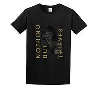 Nothing But Thieves Broken Machine - Camiseta de algodón para hombre, color negro, Negro , XL