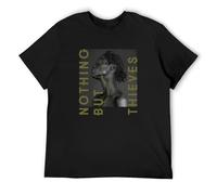 Nothing But Thieves Broken Machine Mens T-Shirt Black Graphic Unisex tee Shirt L