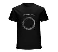 Nothing But Thieves Mens T-Shirt Black Graphic Unisex tee Shirt XL