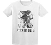 Nothing But Thieves Tour Poster Tshirt Men's Tops Tees White M
