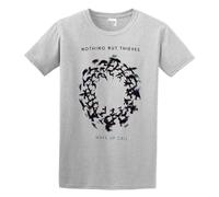 Nothing But Thieves Wake Up Call Mens T-Shirt Gray Graphic Unisex tee Shirt 3XL