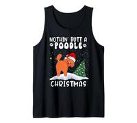 Nothing Butt A Poodle Dog Christmas Funny Xmas Camiseta sin Mangas