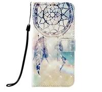 Nothing CMF Phone 1 Funda, Nothing CMF Phone 1 Funda tipo cartera con pintura 3D de piel sintética con ranuras para tarjetas, cierre magnético, a prueba de arañazos, funda estilo libro para Nothing