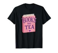 Nothing Is Better Than Books and Tea Cute Cozy Vibe Camiseta
