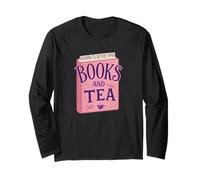 Nothing Is Better Than Books and Tea Cute Cozy Vibe Manga Larga