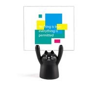 Nothing is True Everything is Pertted - Soporte para notas, diseño de gato negro