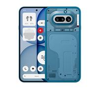 Nothing Phone (4a) - Triple Cámara 50MP, Ultra Zoom 70x, Smartphone Transparente, Batería Larga Duración, Carga Rápida 50W, AMOLED 120Hz, Glyph Bar, 12GB+256GB - Azul