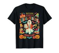 Nothing Scares A School Director Divertido Halloween Camiseta gráfica económica