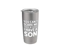 Nothing Scares Me I Have A Son Vaso térmico de acero inoxidable de doble pared