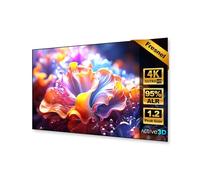 NothingProjector Pantalla de Proyección Fresnel 100 Pulgadas ALR CLR para Proyector de Tiro Ultracorto, Marco Fijo Montaje en Pared, Ganancia 1,2, 4K/8K UHD, 95% Rechazo de Luz Ambiental, Cine en Casa