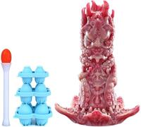 Nothosaur Consolador Caja Misteriosa (20-25 Cm), Consolador Realista, Juguete Sexual para Mujer, Consolador Gigante, Consolador, Cola De Dilo con Función De Choque, Consolador De Juguete Anal, Tamaño