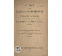 Notice Sur Reims Et Son Arc-de-triomphe De Lépoque Romaine (ebook)